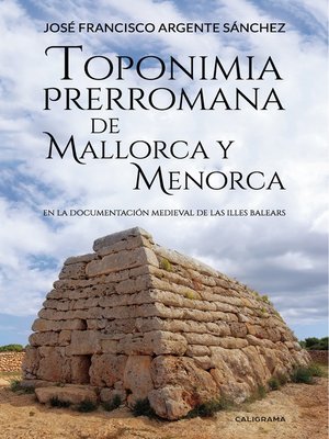 cover image of Toponimia Prerromana de Mallorca y Menorca